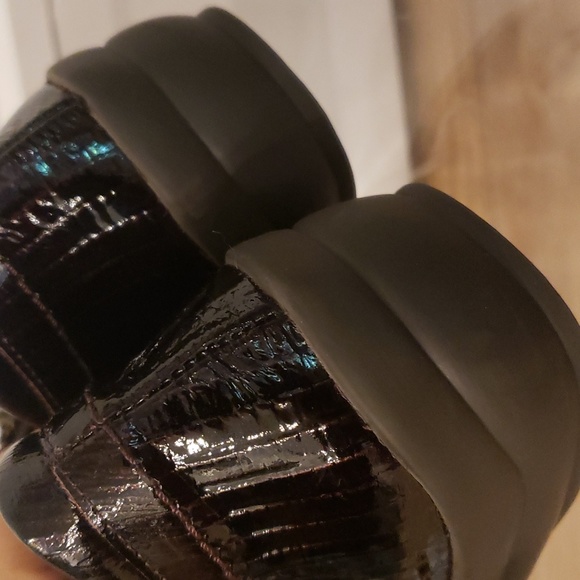 Helle Comfort Brown Leather Shoes Size 40 - Picture 4 of 8